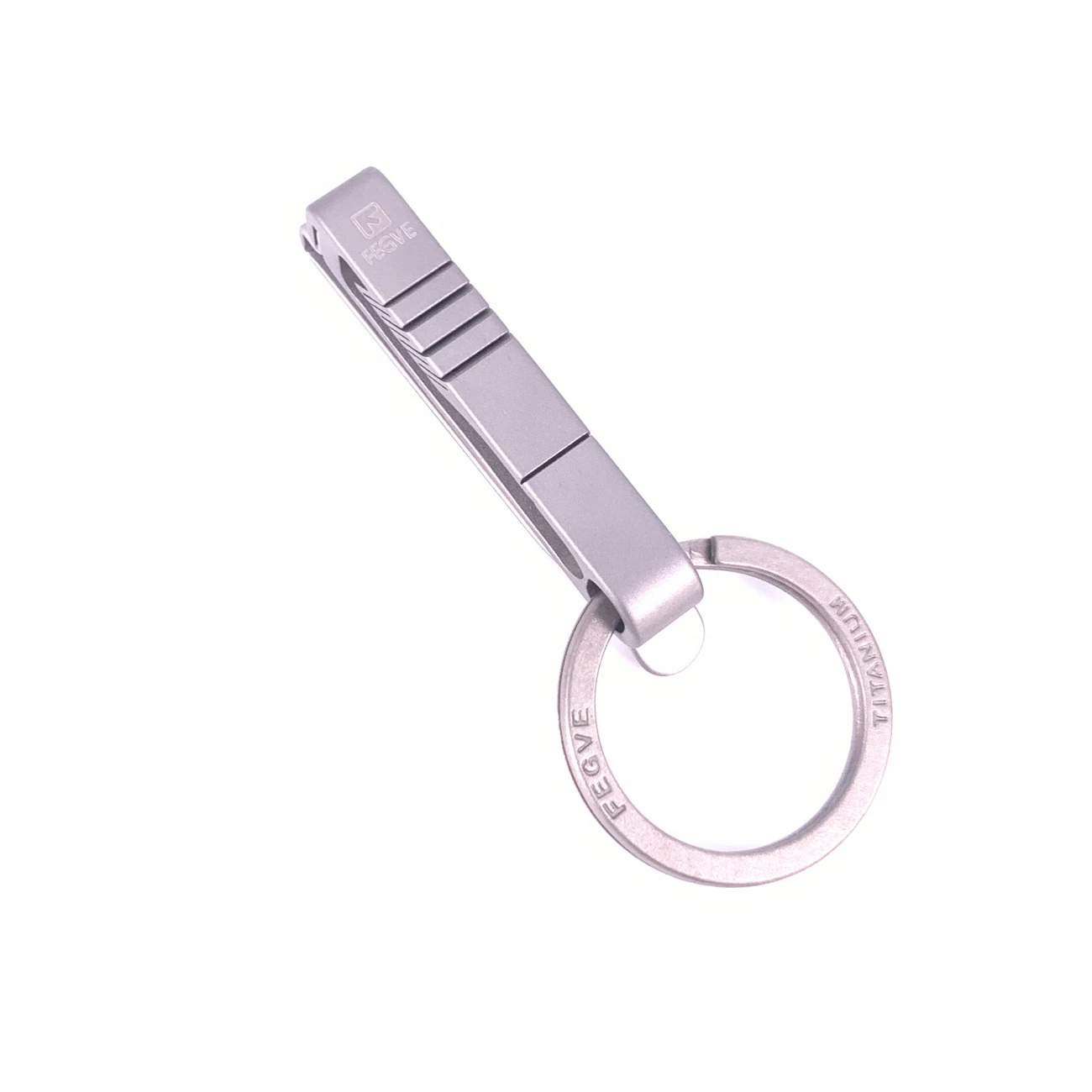 Title 3, Titanium legering lederen gesp Model A sleutelh...