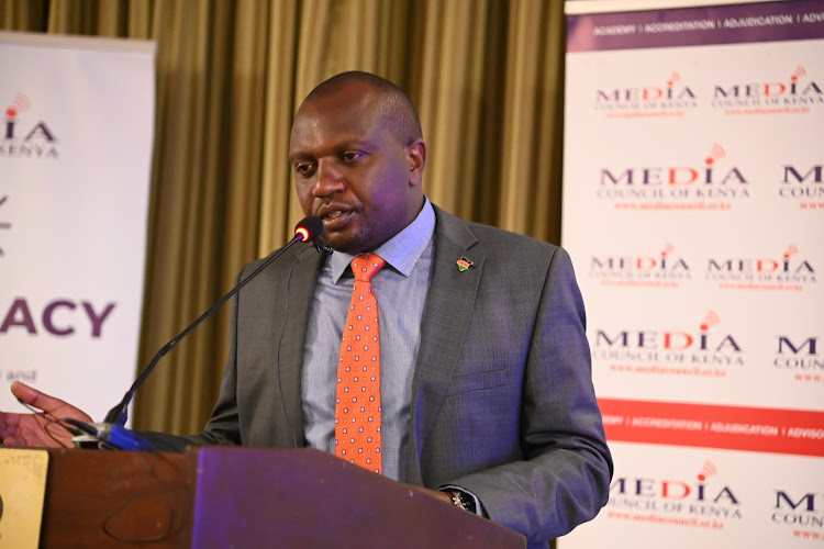 Media Council of Kenya CEO David Omwoyo.