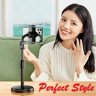 Giá Đỡ Điện Thoại Livestream Xem Video Ổn Định Xoay 360 Độ Dùng Để Quay Phim Ghi Hình Đa Dụng [ Hàng Loại 1]