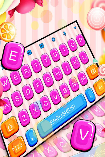 Delicious Sweet Candy Keyboard