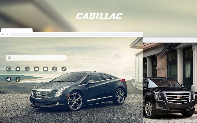 Cadillac HD Wallpapers New Tab Theme