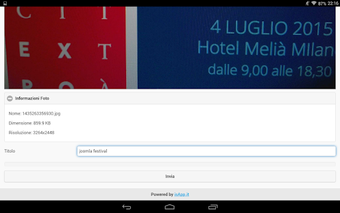 Facce da Joomla! Festival Screenshots 5