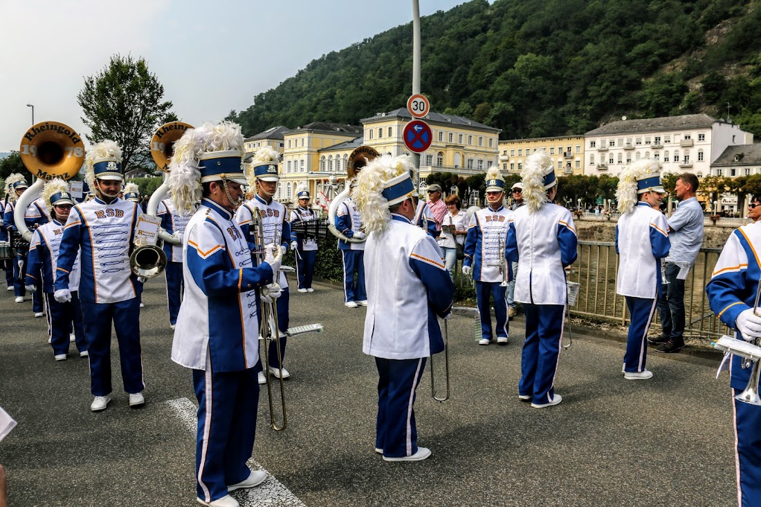 Парад цветов Blumencorso в Бад Эмсе - август 2017