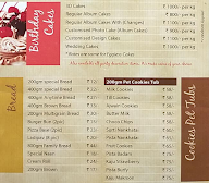 Denish Cake Shop menu 2