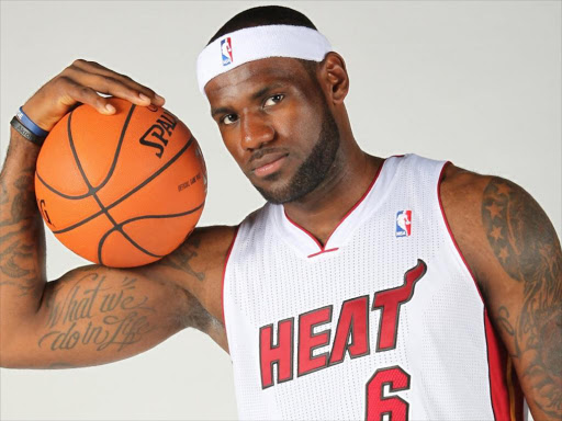 A file photo of Lebron James. /AGENCIES