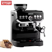 Máy Pha Cà Phê Espresso Chuyên Nghiệp 4 Trong 1. Thương Hiệu Cao Cấp Tanser Em3108Plus