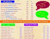 Amritsari Tandoori Kulcha menu 1