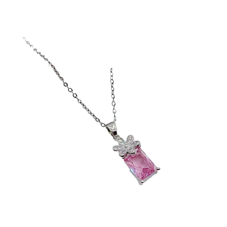 Gouden Rechthoekige Ketting met Koper- en Echte Gouden Plating, de ideale sieraden set voor dagelijks gebruik.