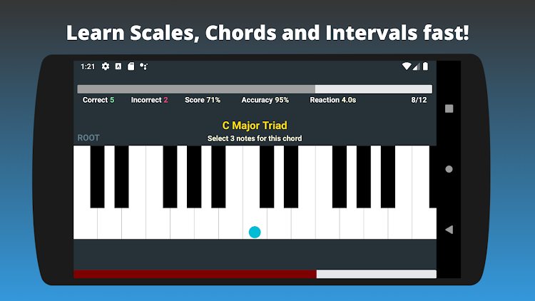 Piano Chords & Scales Trainer - 2.5.0 - (Android)