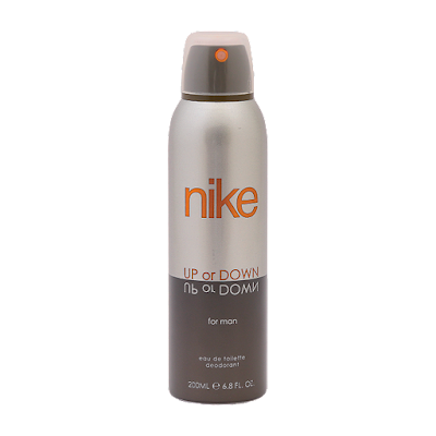 Nike Up Or Down Silver Deodorant For Men - 200 ml