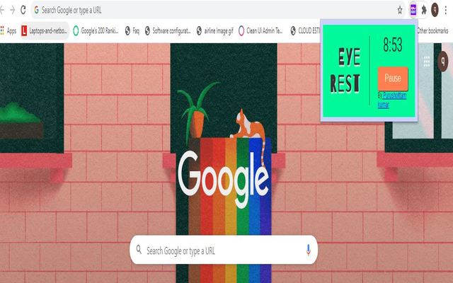 Eye Rest Notification chrome extension