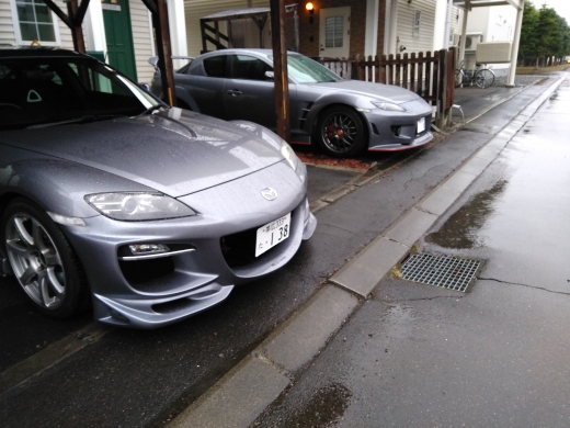 RX-8の北海道・帯広・リアメンバーカラー・ＤＩＹ・コラボに関するカスタム事例の投稿画像1枚目