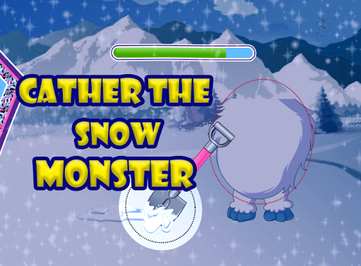 Dressup snow monster