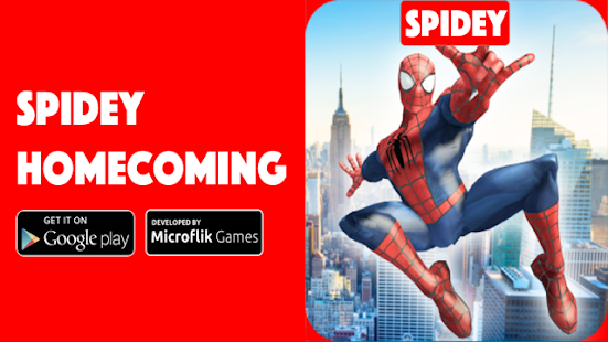 Spidey Homecoming - Ultimate Spider Hero Game 2.3 APK + Mod (المال غير محدود) إلى عن على ذكري المظهر