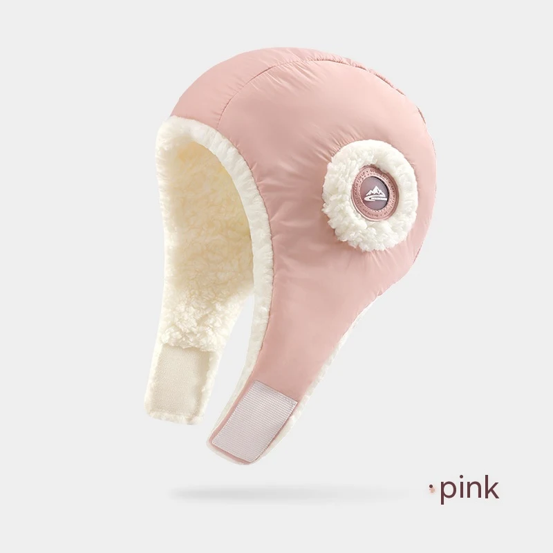 Gorro de plumón para mujer ciclismo resistente al viento impermeable protección auditiva cálido gorros de moda invierno engrosar gorras