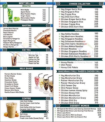 Nainital Momos menu 