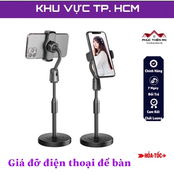 Giá Đỡ Điện Thoại Để Bàn - Chân Đế Chắc Chắn, Tiện Dụng, Siêu Bền