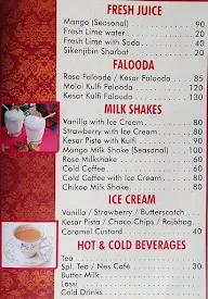 Goodwill Fast Food & Restaurant menu 1