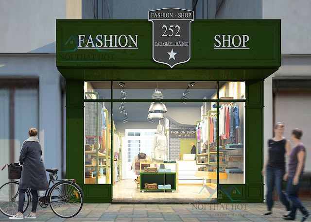 thiết kế shop thời trang đẹp