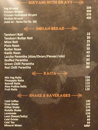 Waka Waka Cafe & Restaurant menu 6