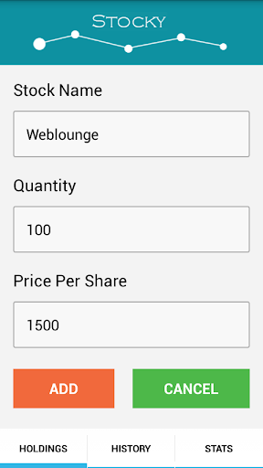 Stocky : Stock Portfolio