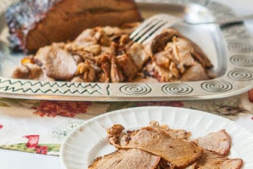 Delicious Smoked Barbecue Brisket