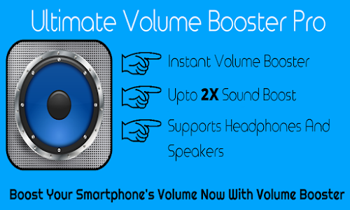 Android application ULTIMATE Volume Booster Pro screenshort