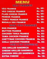 Little Frankie's menu 1