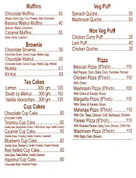 Uncle Bakes & Cakes menu 1