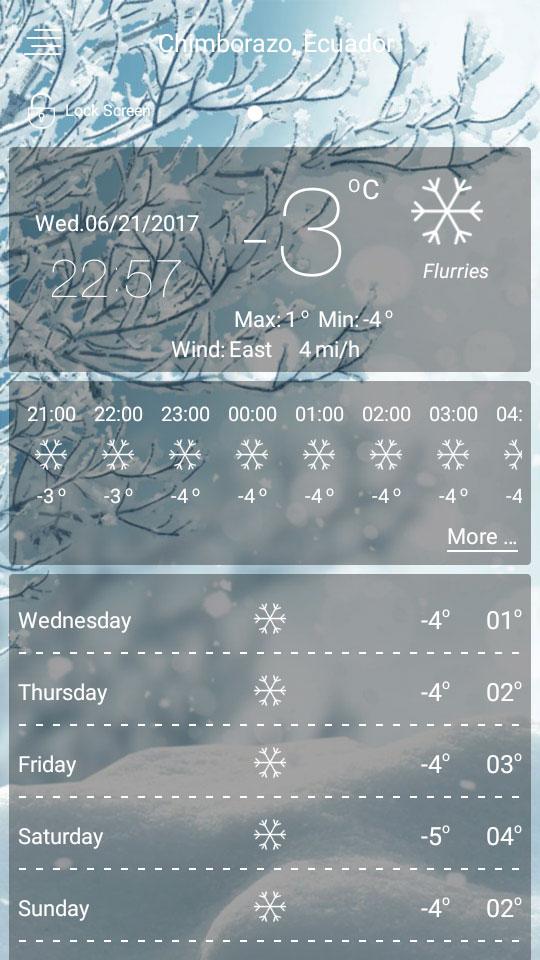 weather forecast pro Screen 3