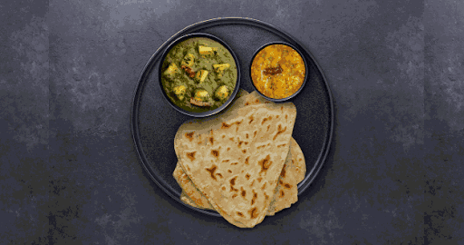 Aloo Palak - Everyday Thali