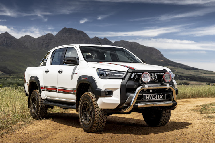 The GDV Racing Toyota Hilux has an aggressive look that really stands out from the rest of the bakkie crowd.