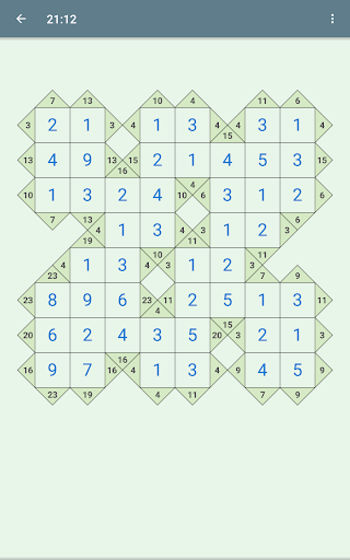 Kakuro (Cross Sums) screenshots 24