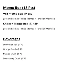 Dumpling King menu 1