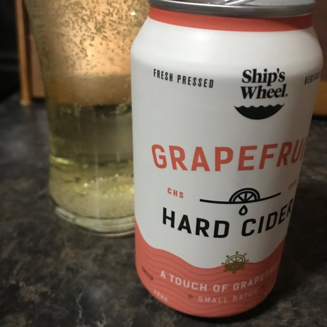 Logo of Ship's Wheel Grapefruit Hard Cider