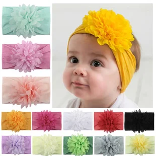 Nieuw chiffon baby pakje Babyfotografie gaas rok Pengpeng rok Kinder tutu rok Haarband pakje Ideaal voor fotoshoots.