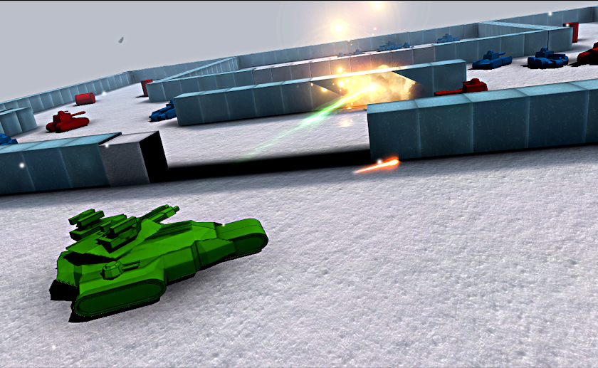 Maniac Tank Wars Screen 2