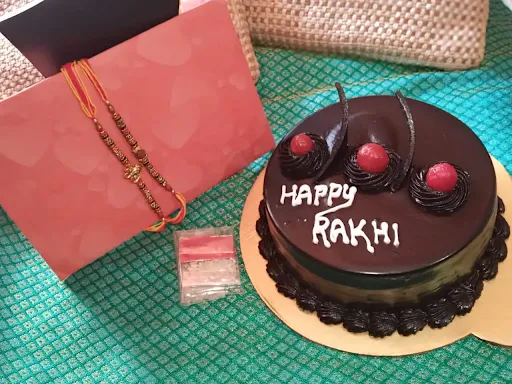 Chocolate Truffle [500 Gram] With Rakhi Combo