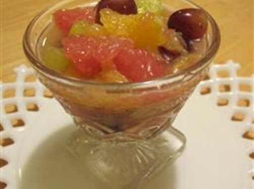 Fruit Cup with Grapefruit, Navel Oranges and Seedless Grapes