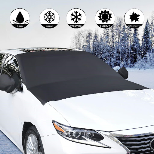Title 3, Black rubber Oxford car cover Protect your car ...