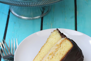 Boston Cream Pie Cake From Scratch