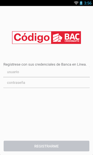 Código BAC