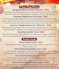 Igloo Wood Fired Pizza menu 1