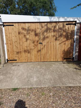 Garage/outbuilding doors album cover