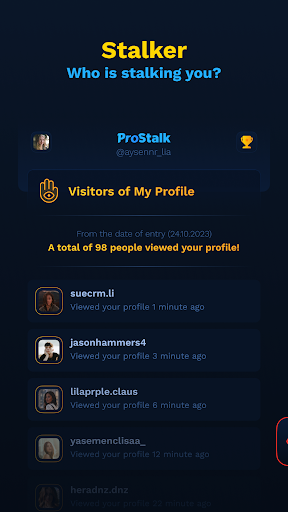 Screenshot ProStalk - Profile Viewers