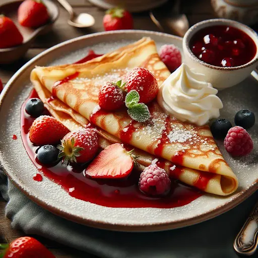 Strawberry Crepe