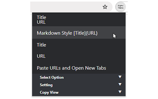 Copy Tabs Title URL