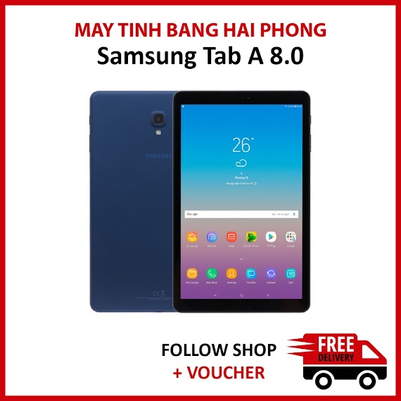 [Mã 1212Elsale0 Giảm 5% Đơn 400K] Máy Tính Bảng Samsung Tab A 8.0 Knox Bản Mỹ (Wifi+4G)