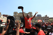 Julius Malema has arrived at Church Square in Pretoria.