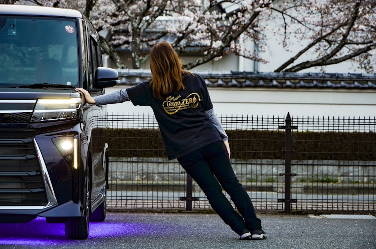 タントカスタムのサクラと愛車・桜コラボ・一眼撮影練習の為・撮らせてくれる方募集中（笑）・4月もよろしくお願い致します🌸に関するカスタム事例の投稿画像12枚目